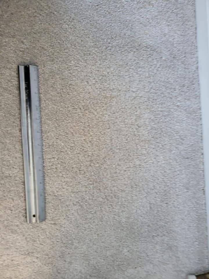 Clean beige carpet after professional cleaning